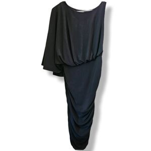 SOII Black Asymetrical Black Dress